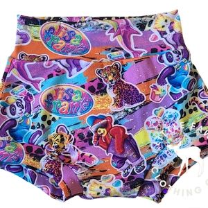 90s Lisa Frank Baby Bummies - Baby Shorts (0-3m)